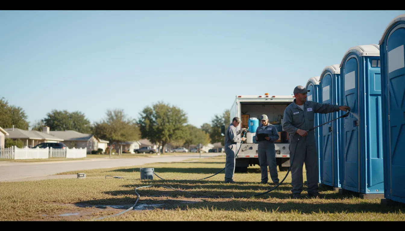 Long-Term Portable Toilet Rental in Oakfield, WI near me